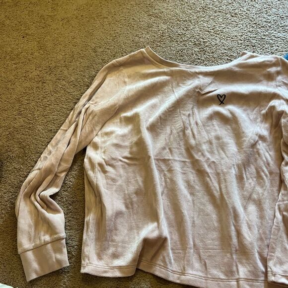 Victoria secret open back pink blouse M - Picture 6 of 10